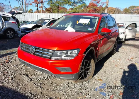 2019 Volkswagen Tiguan 2.0T Se/2.0T Sel/2.0T Sel R-Line/2.0T Sel R-Line Black z USA, uszkodzony, nr VIN 3VV2B7AX7KM118569